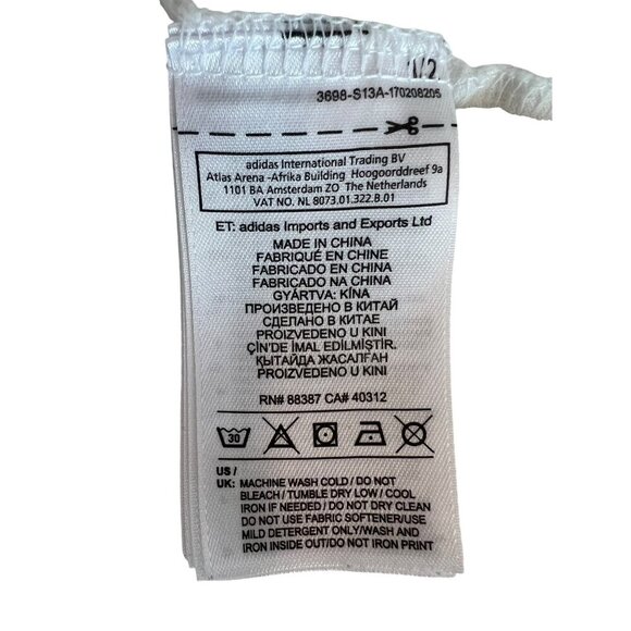 ADIDAS BASEBALL LONG SLEEVE T-SHIRT ADIDAS SKATEBOARD LOGO BR4937 - Picture 7 of 12